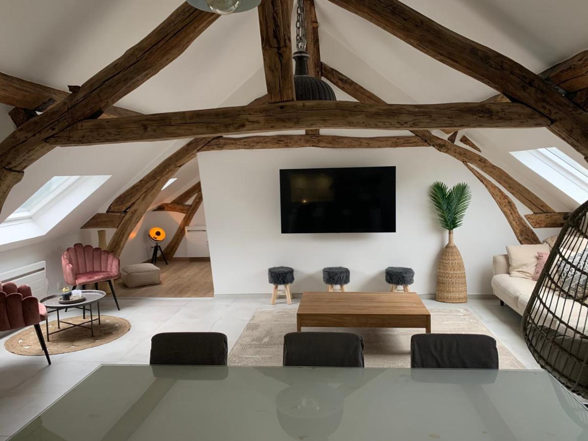 Appartement Spacieux En Plein Coeur De Rouen Esterno foto